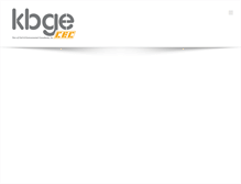 Tablet Screenshot of kbge-eng.com